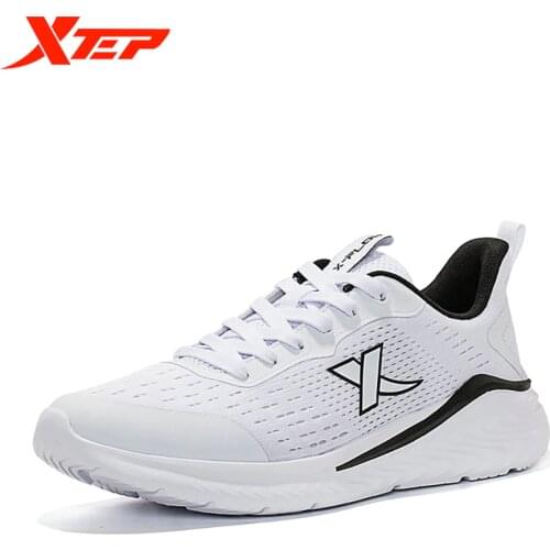 Xtep Mens Running Shoes 2021 Summer New Mesh Breathable Outdoor Sneakers Fashion Comfortable Casual Gym Shoes 879219110532