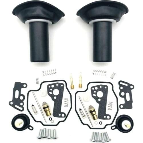 Carburetor Repair Kit for Yamaha Virago XV535 1990-2001 XV 535 Plunger Diaphragm