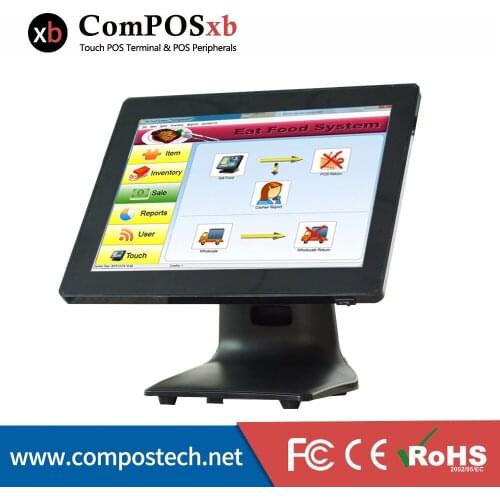 New Product 15 Inch Capacitive Touch Screen Cash Register All In One Ordering System For Restaurant With Factory Price