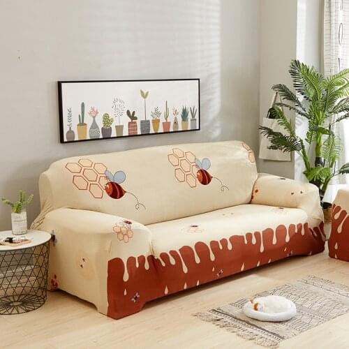 Plush Thick Sofa Cover Elastic for Living Room Couch Cover Velvet Dust-proof for Pets Slipcovers All-inclusive Sectional Sofa