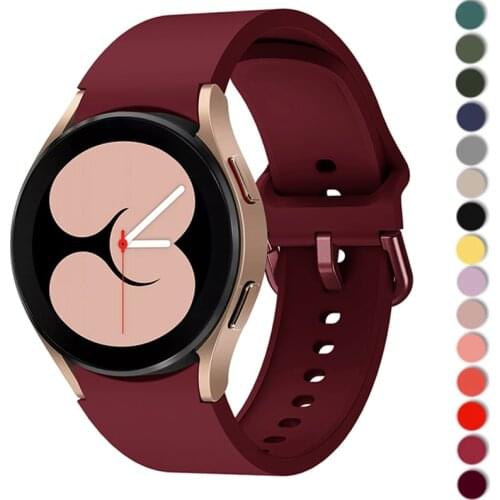 Strap For Samsung Galaxy Watch 4 classic 46mm 42mm Smartwatch Silicone Ridge Sport Bracelet Galaxy Watch 4 44mm 40mm band