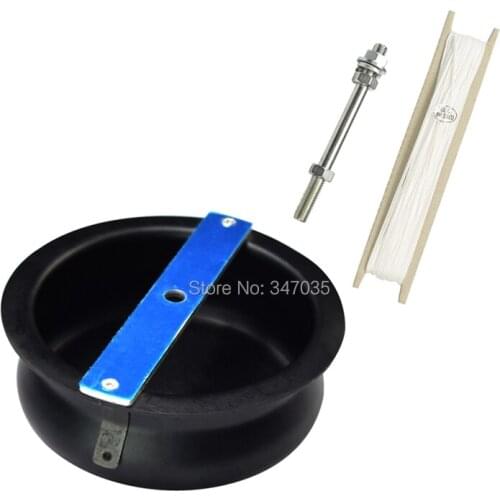 Bowfishing Screw on Reel Center Bolt Drum Reel w/ Line 52ft of 80# for Fish Hunting