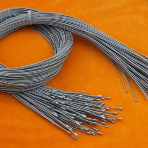 1.2m, 1.5m, 2m, 2.5m, 3m steel rope wire for lamp, Material Iron and plastic 1.5MM thick