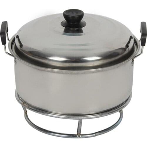 Stainless Steel Wok Rack Round Thick Wok Rack Double Insulation Anti-scalding Wok Rack