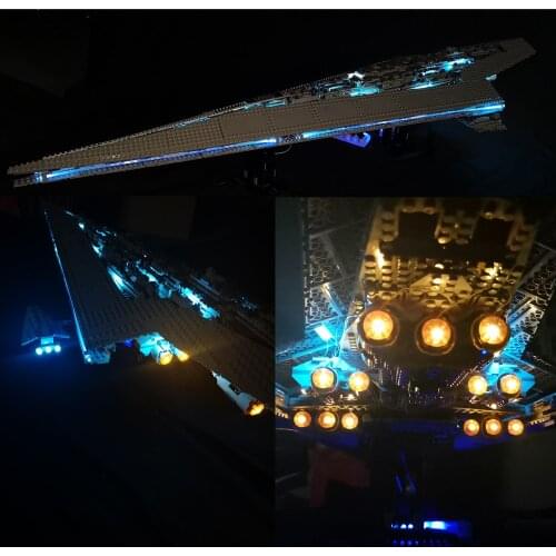 Light Kit For 10221 Super Star Destroyer Building Block Light Set Compatible With 05028