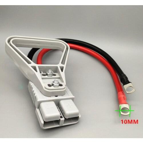 4awg charging cable SMH battery forklift plug SY175A gray electric forklift charging socket 25 square electric wire 40cm/150cm