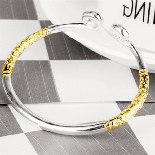 Sole Memory Creative Mini Headband 925 Sterling Silver Female Resizable Bracelets SBR248