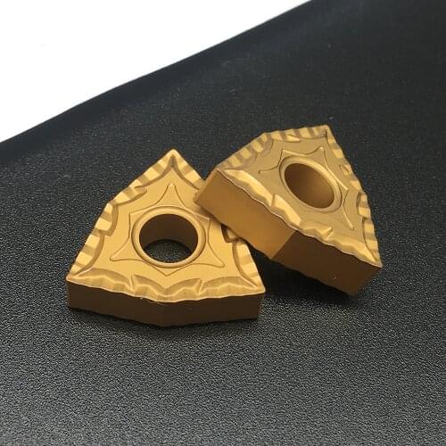 10PCS WNMG080404 CQ FT4025 Machining Steel Parts Lathe Cutter Carbide Inserts External Turning Tool Carbide Insert Turning Tool