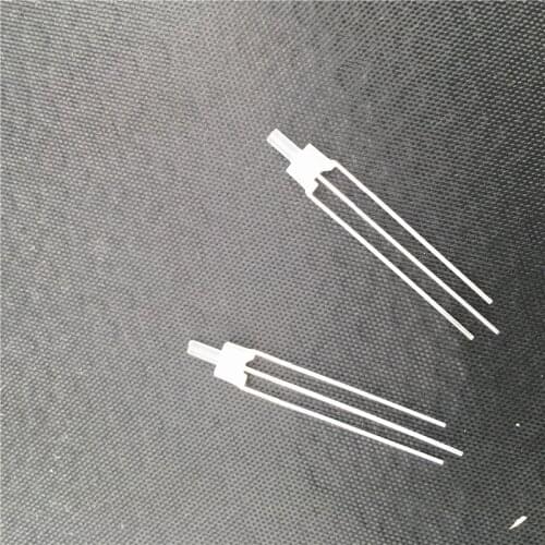 100pcs bicolor through hole 2mm led diode red@white color common anode