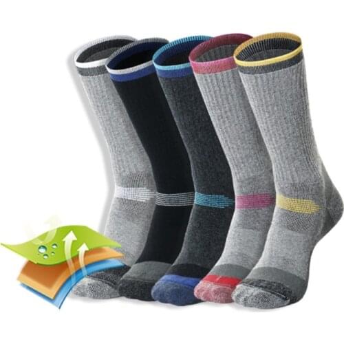 3 Pairs TOP Quality Australia Merino Wool Warm Socks for Men and Women Winter Casual Crew Socks