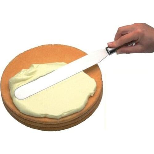 50pcs Stainless Steel Cake Cream Butter Knife Pastry Spatula Smoother Icing Frosting Spreader Fondant Pastry Cake Decor ZA5376