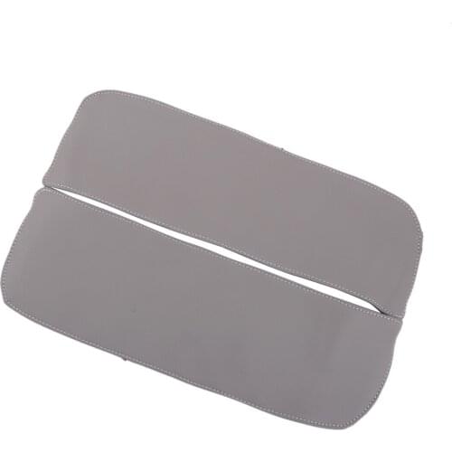 DWCX 2Pcs/Set Grey Car Center Console Armrest Cover Fit For BMW X5 E70 X6 E71 2008 2009 2010 2011 2012 2013