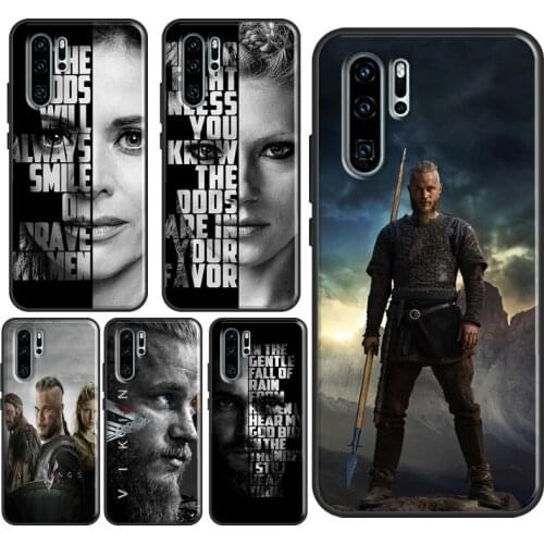 Vikings Ragnar Bjorn Floki quotes Case For Huawei P30 Lite P40 P20 Pro Mate 20 Lite Honor 20 9 8 X 10i P Smart Z Nova 5T