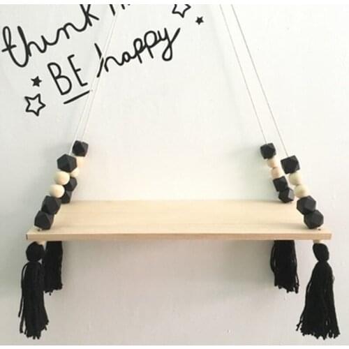 Wooden Wall Shelves Decorative Kids Girl Room Storage Shelf Wall Hangings Children Room Nursery Home Decor