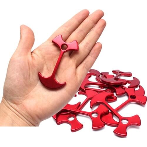 1/4pcs Hiking Camping Fishbone Anchor Tent Pegs Deck Garden Stakes Guyline Adjuster Tensioner Stopper Aluminum Alloy Tent Stakes
