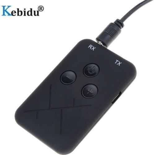 Mini 2 In 1 Wireless Bluetooth Transmitter Receiver Adapter Stereo Audio Music Adapter 3.5mm Audio Cable For TV Car Speaker