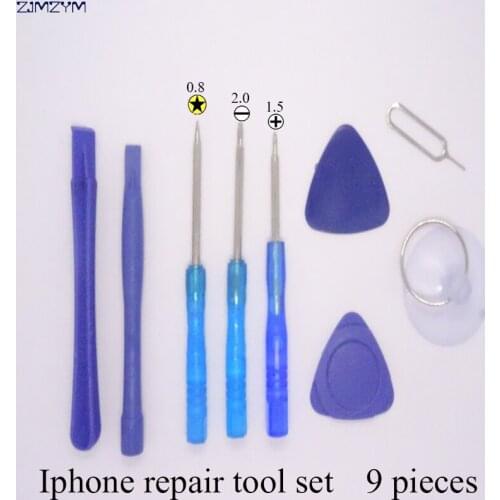 9 IN 1 Opening Spudger Pry Tools Screwdriver Repair Kit Set Screwdriver For IPhone Android Smart Mobile Phone Laptop