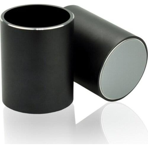 53CC Pen Holder Stand Desktop Aluminum Alloy Pencil Cup Desk Organizer Brush Holder Ideal Gift for Office School Students