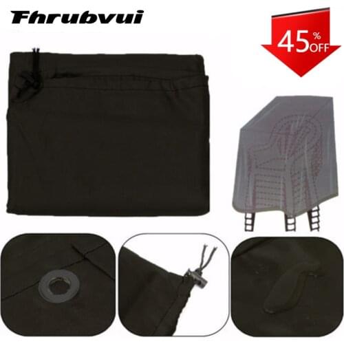 Chair Dust Cover Storage Bag Outdoor Garden Patio Furniture Protector High Quality Waterproof Dustproof Chair Organizer