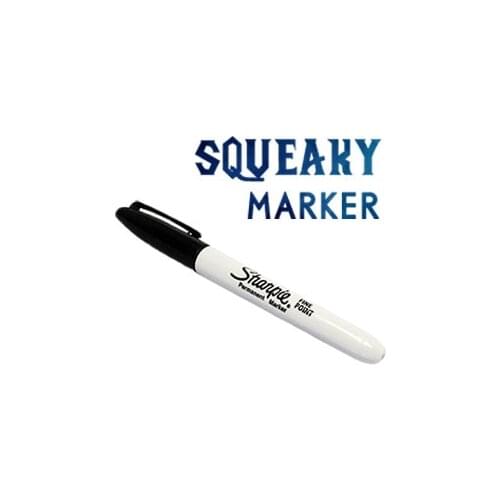 Squeaky Marker Magic Tricks Find the Signed Card Magia Pen Close Up Stage Illusion Gimmick Prop Funny Mentalism Classic Toys