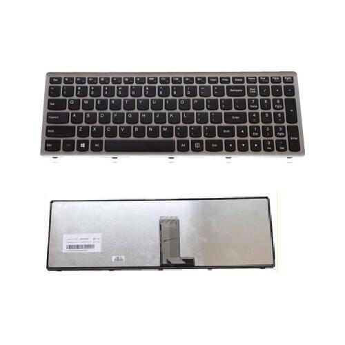 SSEA New US Keyboard English For Lenovo IdeaPad U510 Z710 laptop 25205519 PK130SK1A00 9Z.N8RSC.001