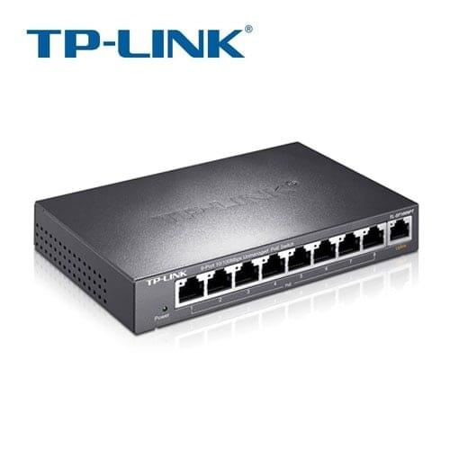 TP-Link TL-SF1009P 9 Port 100Mbps Network Desktop Switch POE Monitoring Power Supply Switch