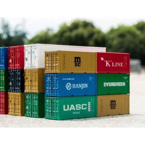 1:50 alloy simulation model container 40 feet 20 feet layout Corporate gifts Metal 1:25 Forklift