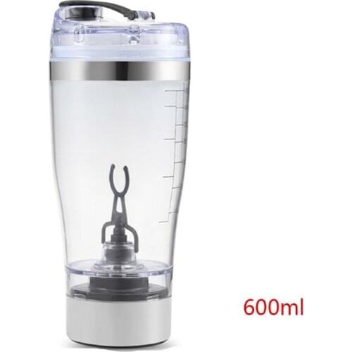 450ml/600ml Outdoor Portable Electric Protein Powder Mixing Cup Battery Powered Automatic Shaker Bottle Stirring Blender Mixer