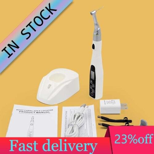Wireless Dental Rooted Canaling 16 : 1 Reduction Contra Angle Lamp Electric Endomotor Endo Motor EndoMate Equipment