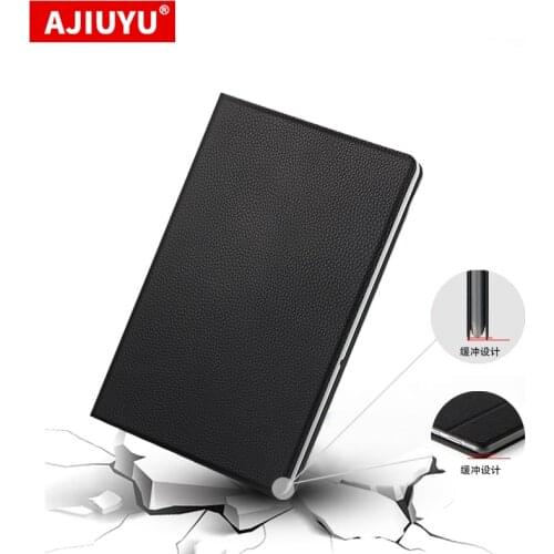 Case Cowhide For Huawei Mediapad T5 10 AGS2-L09 AGS2-L03 AGS2-W09 AGS2-W19 Case 10.1" Tablet Genuine Leatehr Stand Cover cases