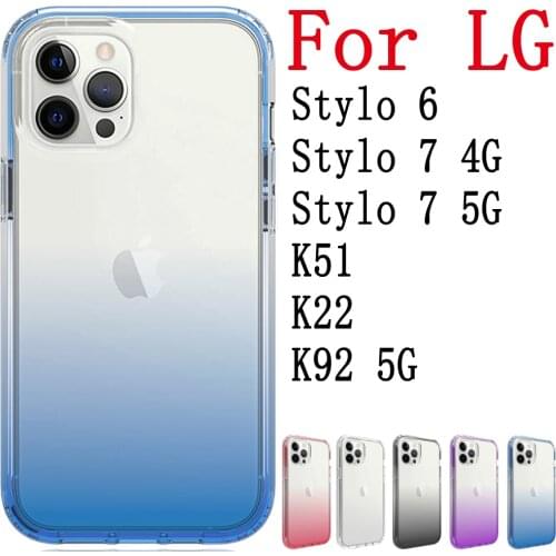 For LG Stylo 6 7 4G 5G K51 K22 K92 5G case phone capa coque cover For LG Stylo 6 case For LG Stylo 7 case For LG K92 case