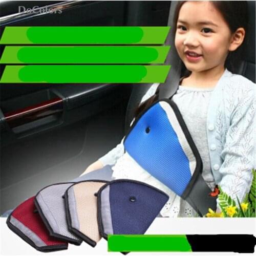 DoColors Triangle car Seat Belt Adjuster Case For Jaguar XF XJ XJS XK S-TYPE X-TYPE XJ8 XJL XJ6 XKR XK8 XJS X320 X308