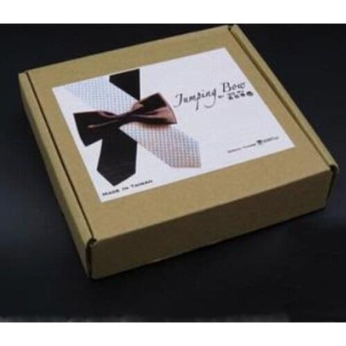 Jumping Bow Tie (DVD+GIMMICK) Magic Tricks Magia Tie Magician Accessories Stage Illusion Gimmick Prop Mentalism