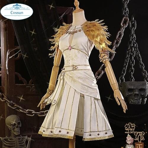 Game Identity V Martha Behamfil The Witch Of Dreams The Air Force Dress Uniform Cosplay Costume Halloween Party Suit For Women