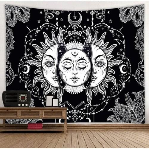 Creative Tapestry Wall Hanging Boho Home Decor Mexican Tapestry Aesthetic Wall Decor Bedroom Modern Drapes Beach Towel