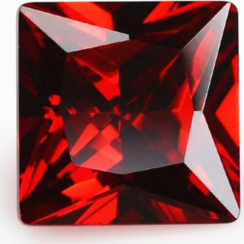 Unheated 6.00 Cts Natural Ruby 9mm x 9mm Square Cut Gem Sri-Lanka VVS Gemstone