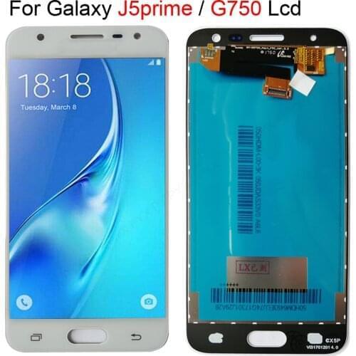 Wholesales 20pcs/DHL Black White Gold For Samsung Galaxy J5 Prime G570 LCD Display with Touch Screen Digitizer Assembly