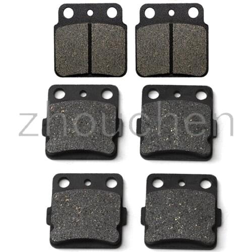 Motorcycle Front and Rear Brake Pads for KAWASAKI KSF 400 KFX 2003 2004 2005 2006