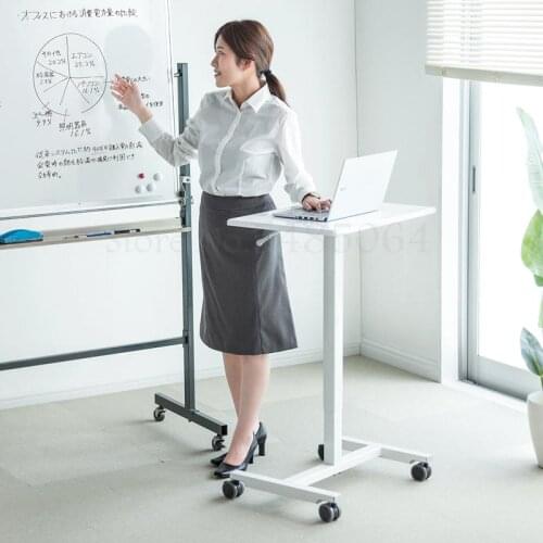 Lifting Computer Table Mobile Lifting Sitting / Standing Desk Lecture Table Presentation Table