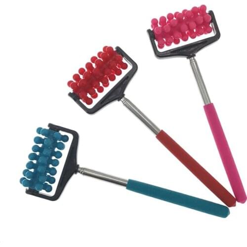 Back Scratcher Telescopic Massage Case Adjustable Handy Stainless Steel Pen Clip Pocket Scratching Kit Dragon Claw 21-58cm