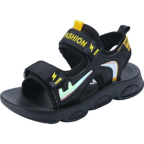 Boy' sandals, boys' beach shoes, summer new style childrens sandals lightweight student casual childrens shoes boys shoes