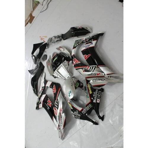 Free windscreen Hot Sales,For Ninja ZX 10R 2016 2017 ZX10R 16 17 ZX-10R sliver Black Bodywork Sportbike Fairing Kit uv good