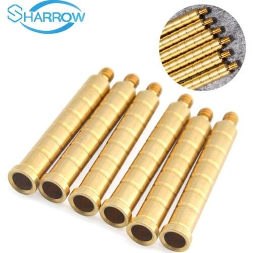15pcs 100/150/200/250/300grain Arrow Counterweight Archery Copper Connect Base Fit ID6.2mm Arrow Shaft Shooting Accessories