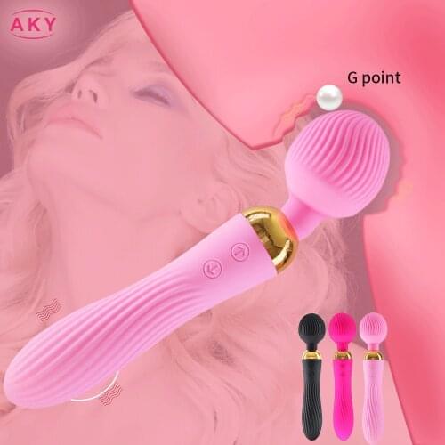 18 Modes G Spot Massager AV Vibrator Sex Toys for Woman Magic Wand Clitoris Stimulator Vibrating Dildo Female Sex Shop Products