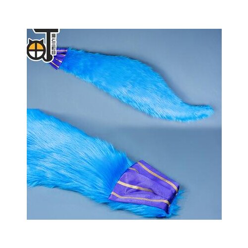 Anime Prop Hot LOL League of Legends Ahri the Nine-Tailed Fox lotus props tail