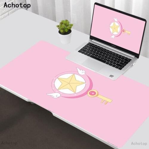 Cardcaptor Sakura 400x900x3mm XXL Large Mouse pad gamer Mousepad Esport Keyboard mat Office Table Cushion Home For CSGO DOTA