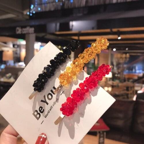 Elegant Hair Clips Metal Bobby Hairpin Barrettes Women Hair Accessories Wedding Party Styling Tools Hair Pins Wholesale BL6530
