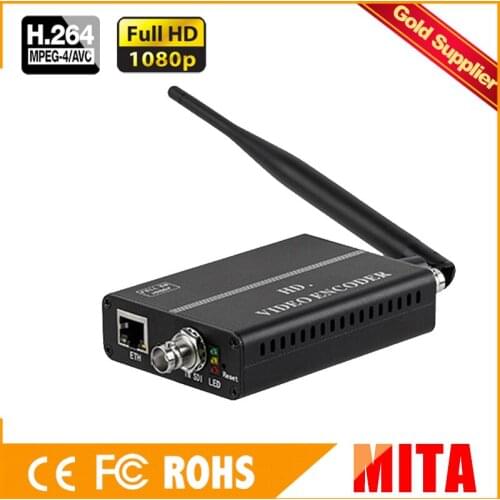 HD H.264 SDI video encoder WiFi for Live Streaming to Youtube Wowza Facebook Ustream