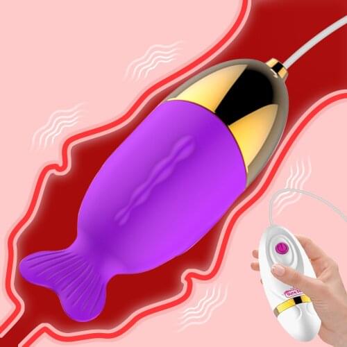 IKOKY Vibrating Egg Adult Product Strong Vibrator Sex Toys for Women Female G-Spot Massager Remote Control Clitoris Stimulator