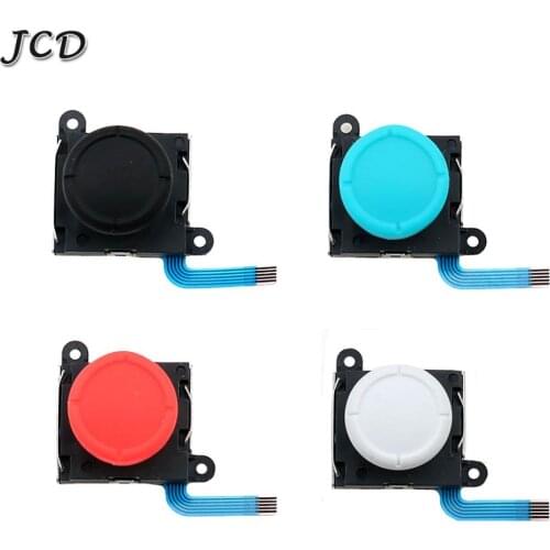 JCD 1PCS Original 3D Analog Joystick Thumb Stick Grips Cap Button Module Control Replacement for Nintendo Switch NS Controller